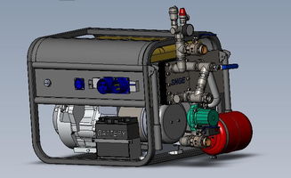 熱發電機三維機械CAD圖紙 解鎖高性能機電組件設計的新維度
